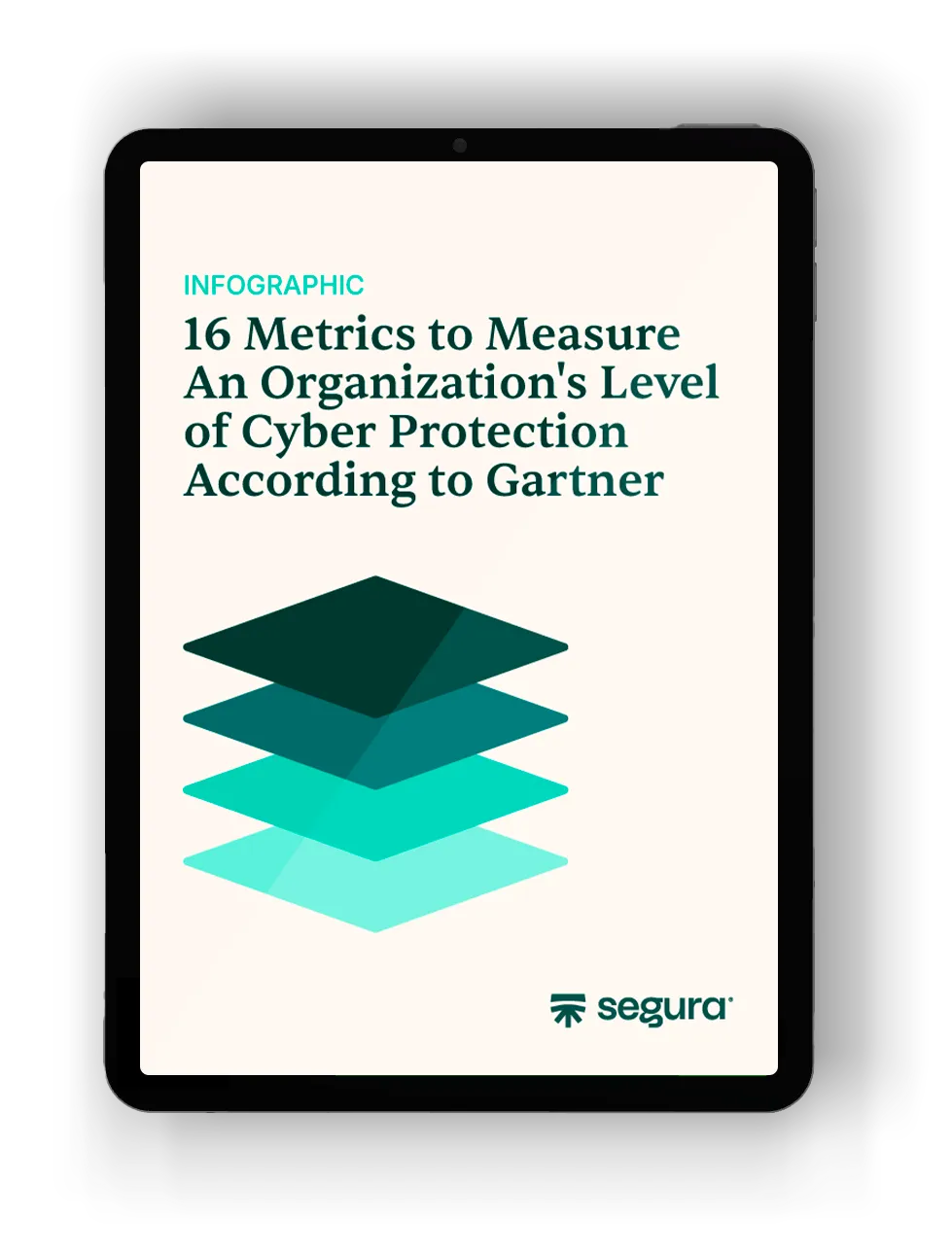 infographic rich material tablet mockup image